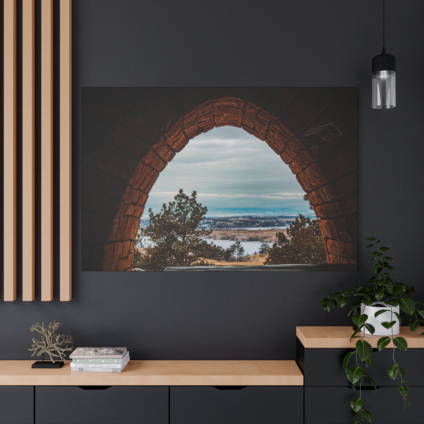 Guernsey Castle View Canvas