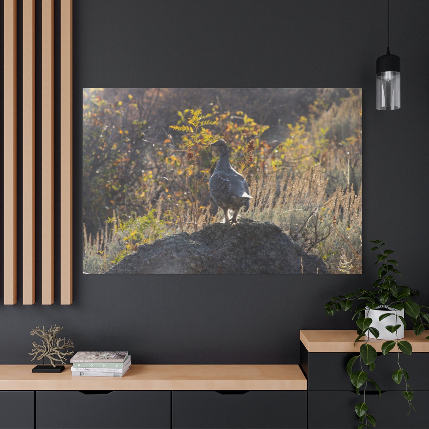 Wyoming Sage Grouse Canvas