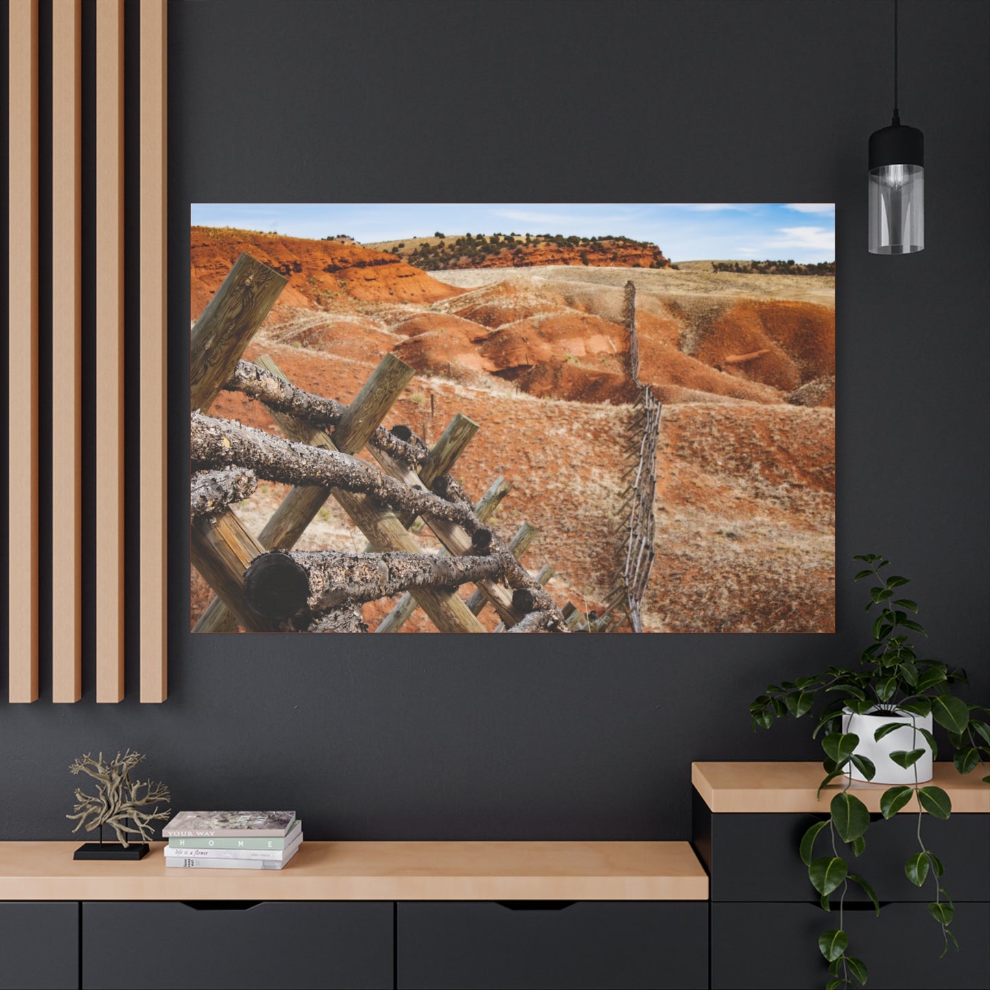 Rustic Landscape Canvas