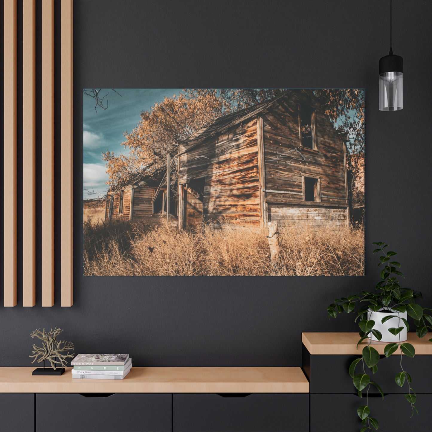 Vintage Cottage Canvas