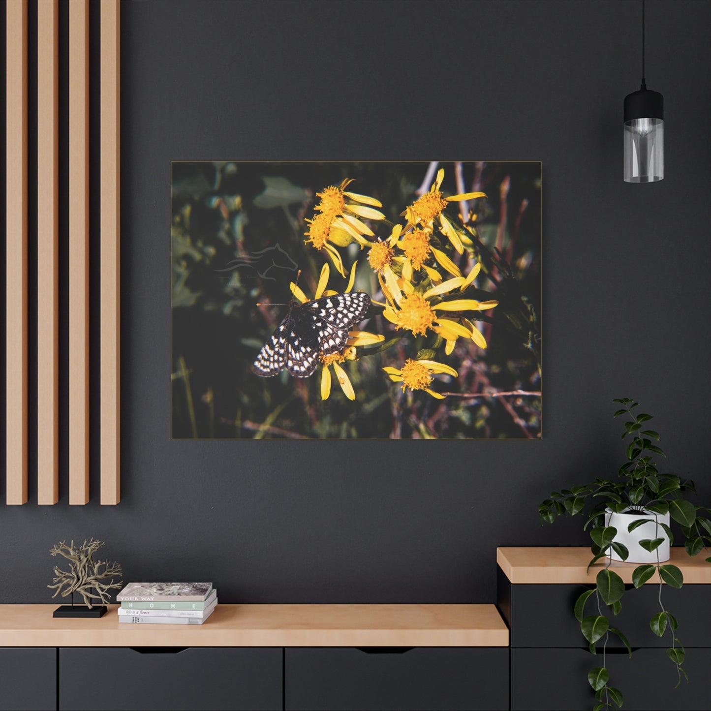 Butterfly Bloom Canvas