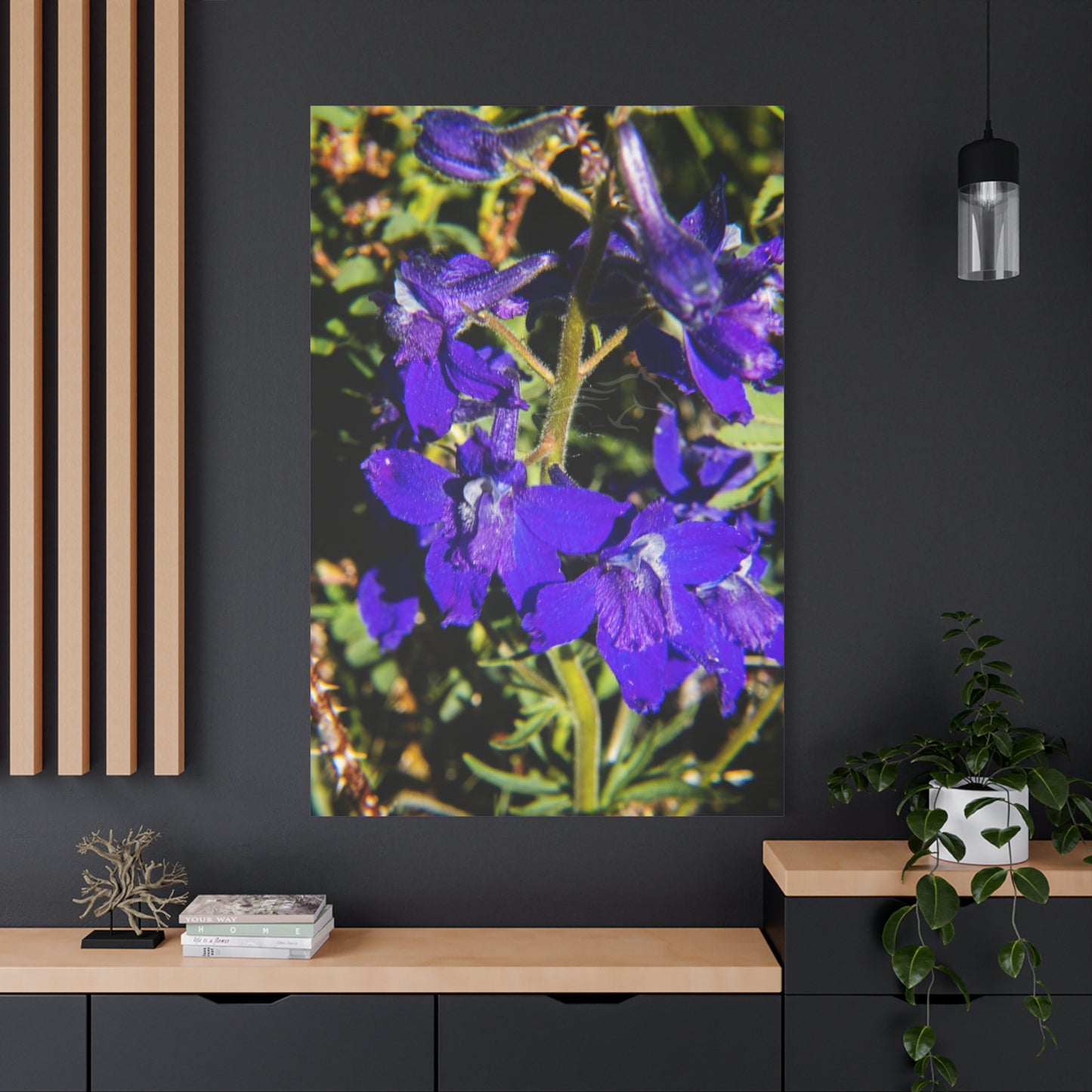 Royal Larkspar Canvas