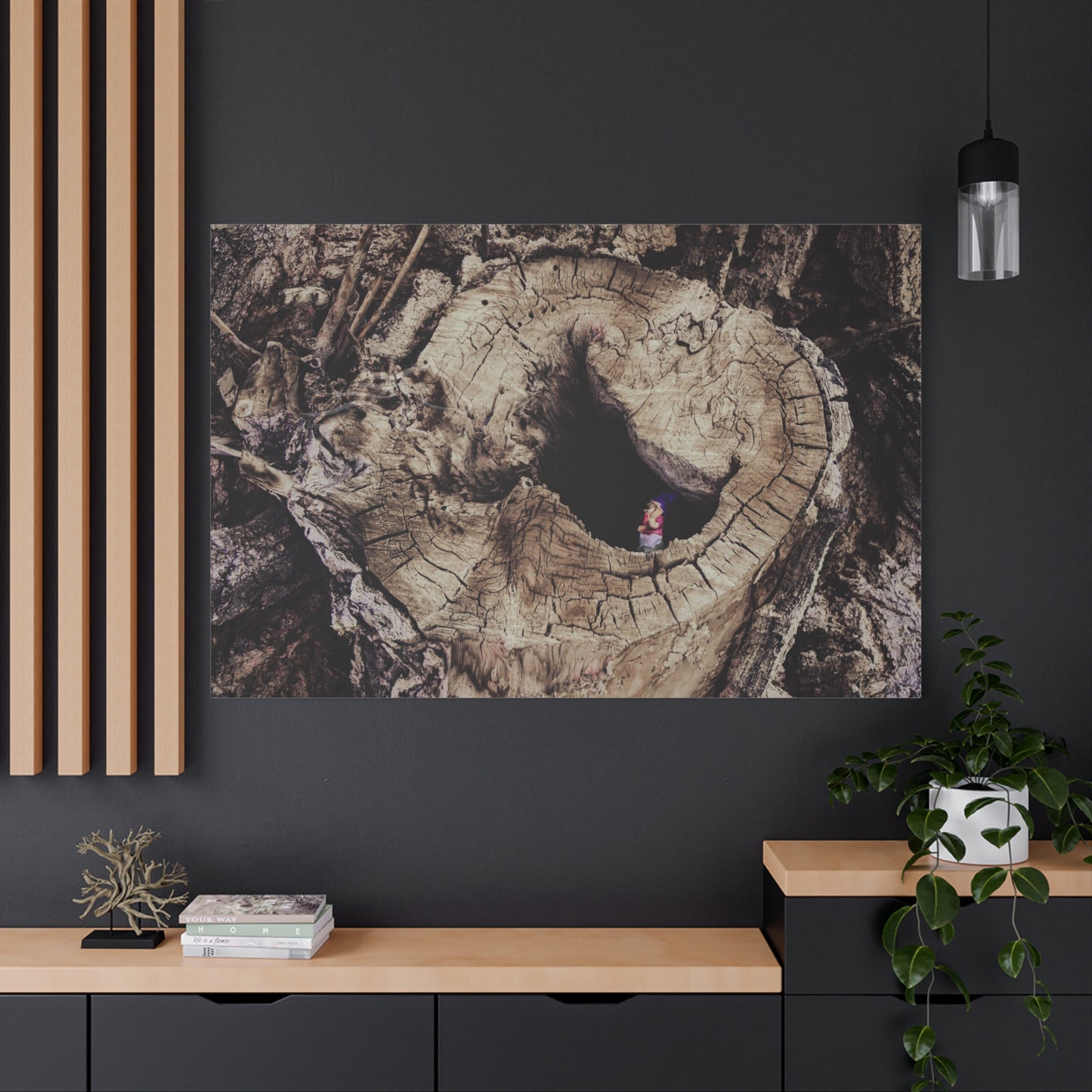 Fairy in a Tree Canvas