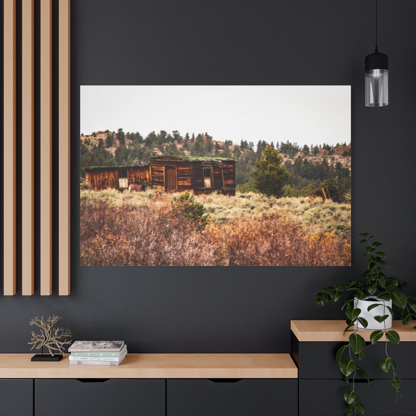 Rustic Landscape Canvas