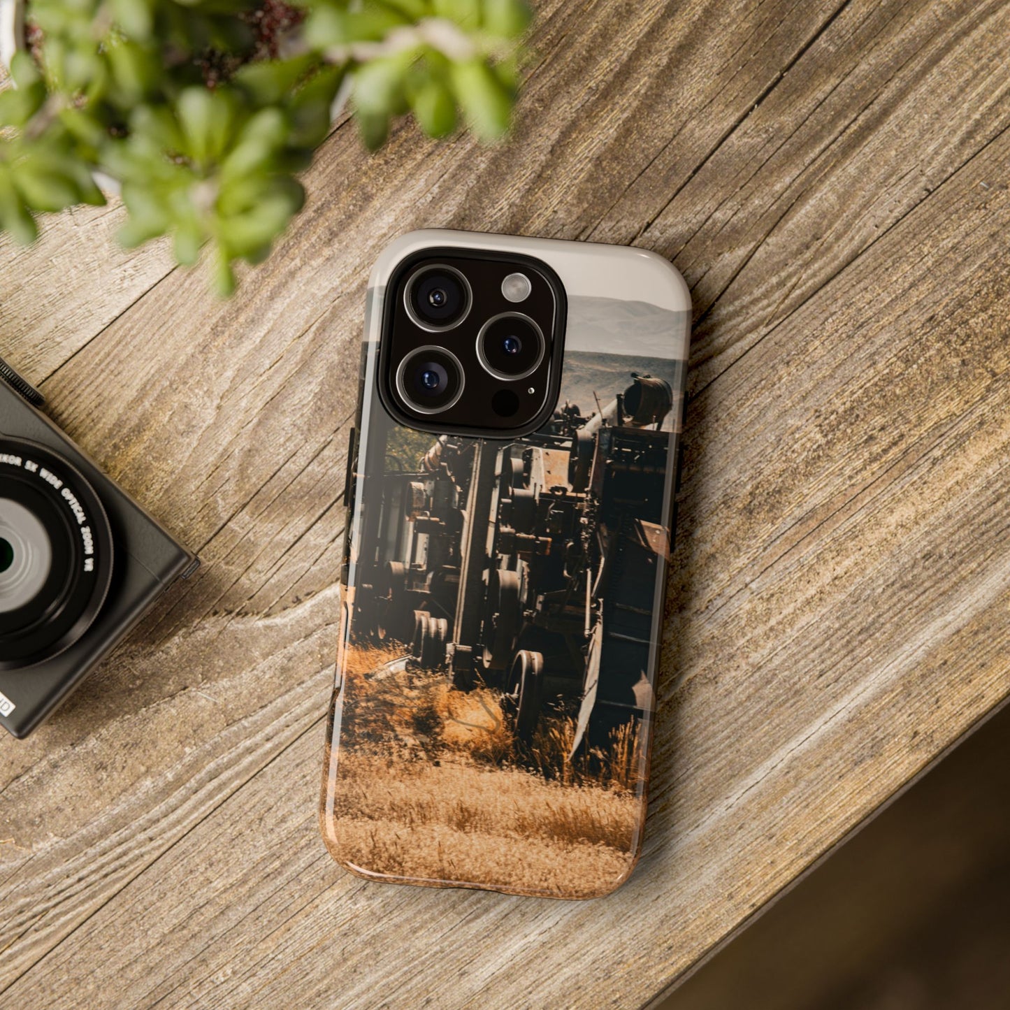 Rustic Farm Equipment Tough Case