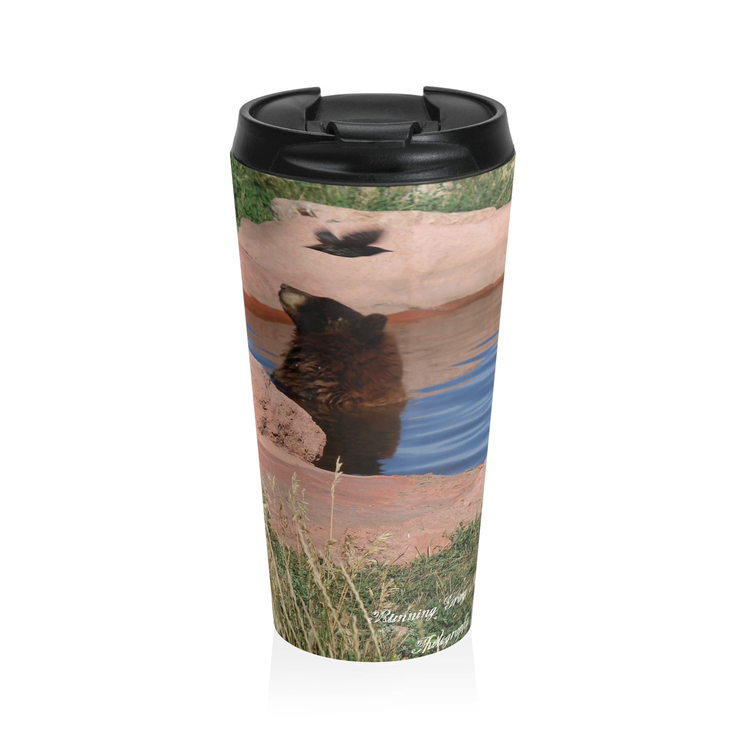 Bird Watching Stainless Steel Travel Mug