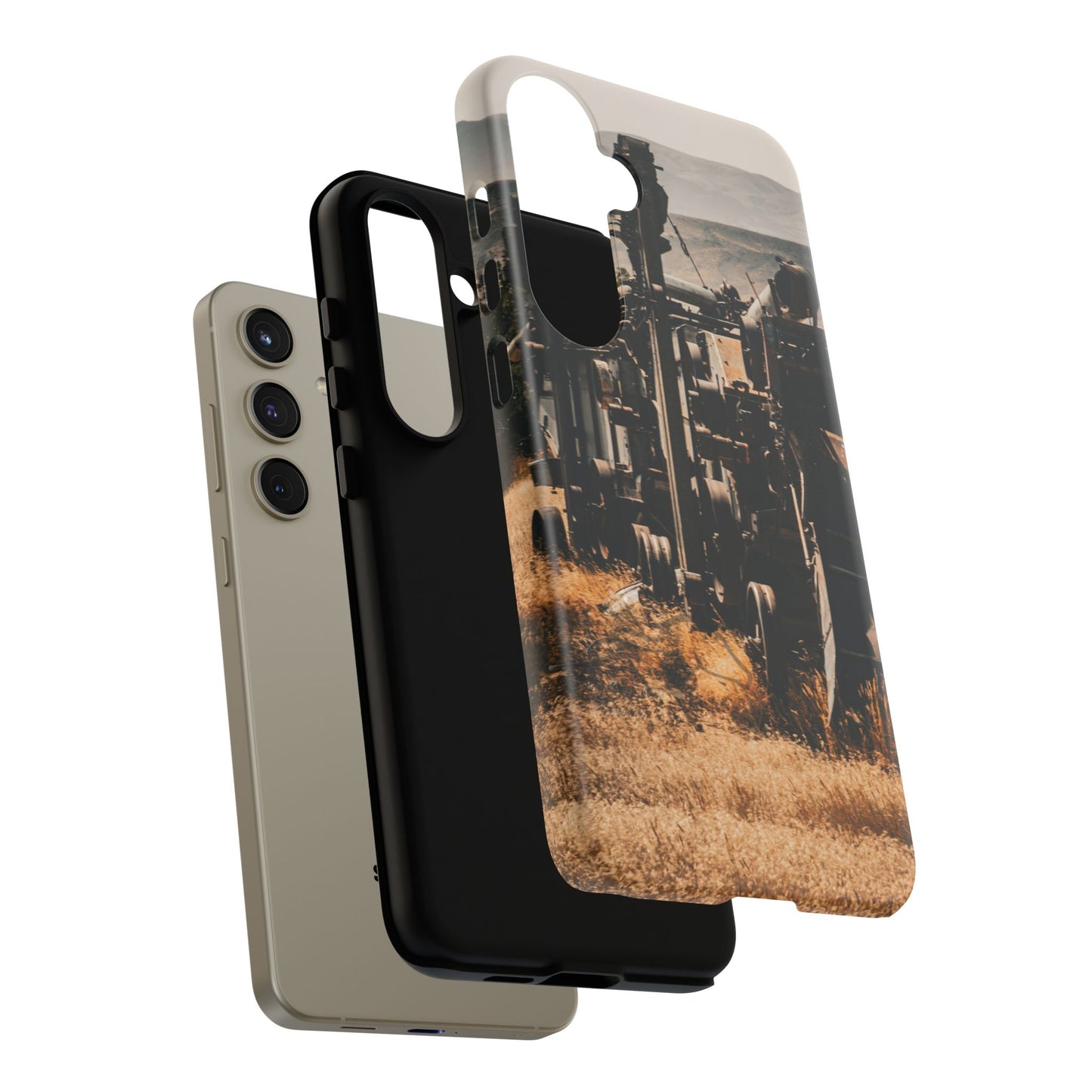 Rustic Farm Equipment Tough Case