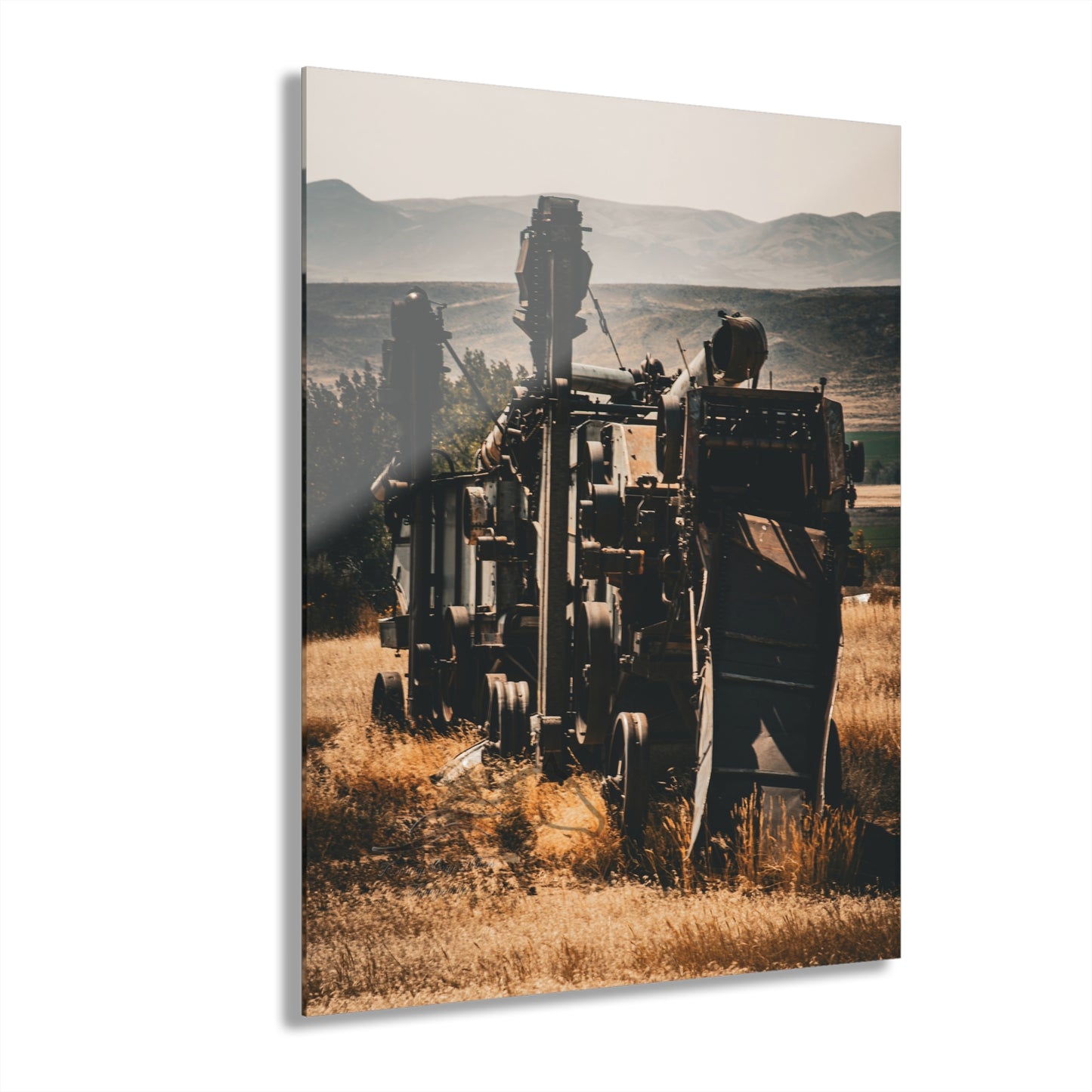 Rustic Farm Equipment Acrylic