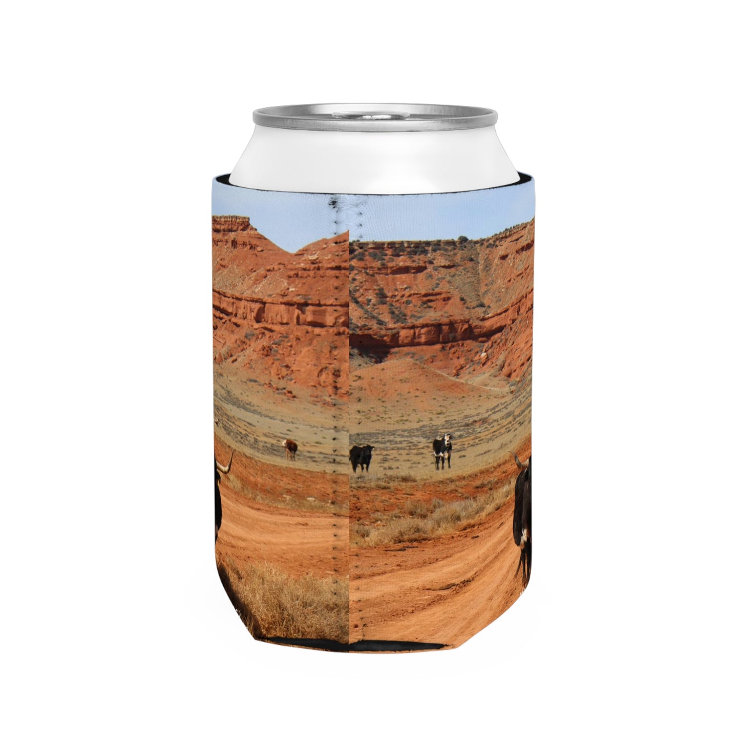 Long Horn Can Koozie Sleeve