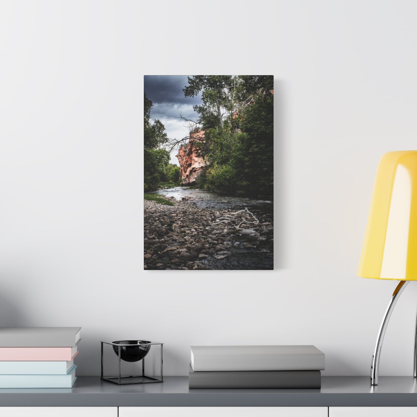 Storm Cloudes near Ayres Natural Bridge Canvas