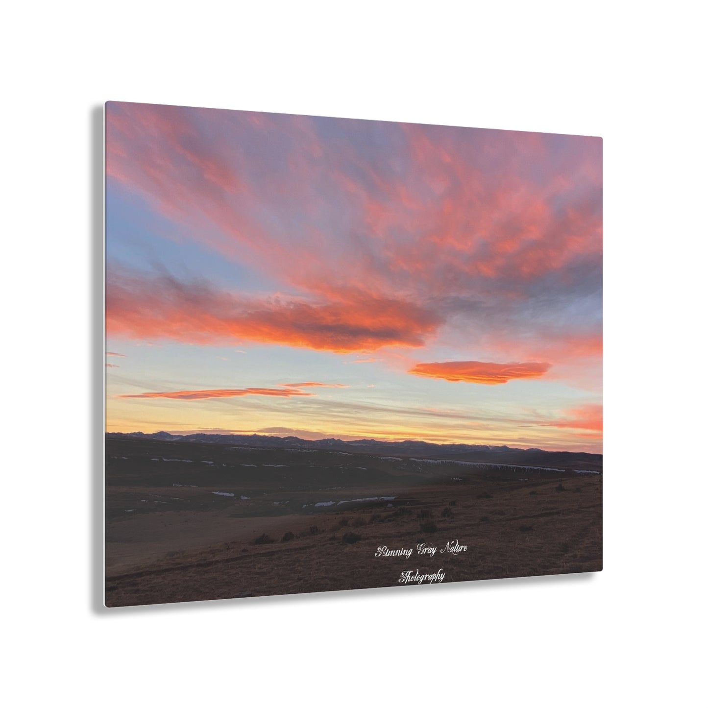 Wyoming Sunset Acrylic Prints