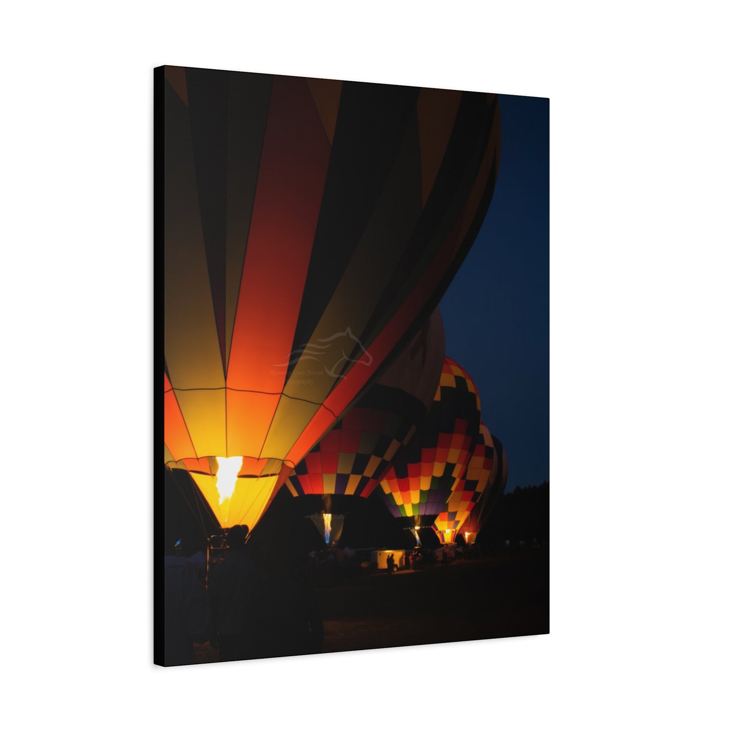 Vibrant Hot Air Balloon Canvas