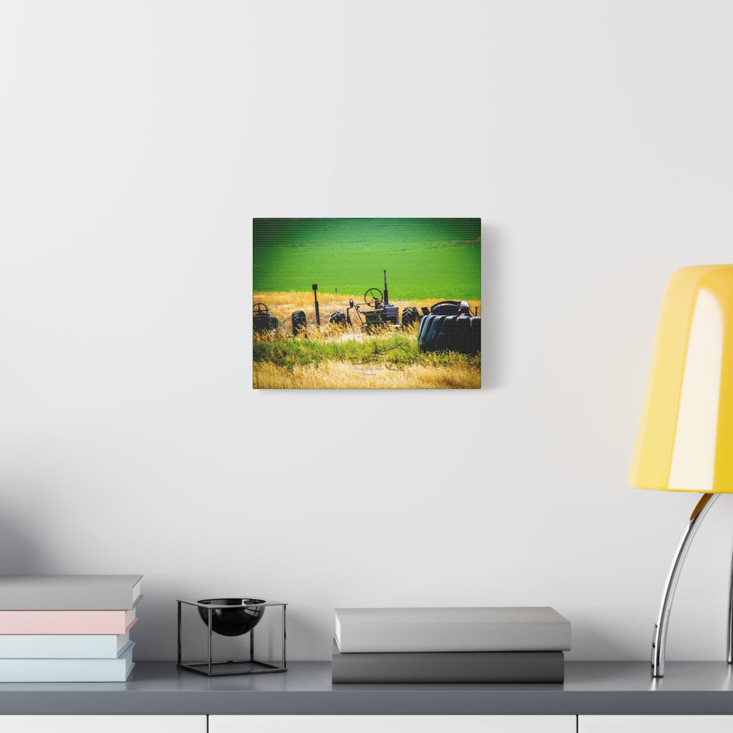 Rustic Tractor Canvas