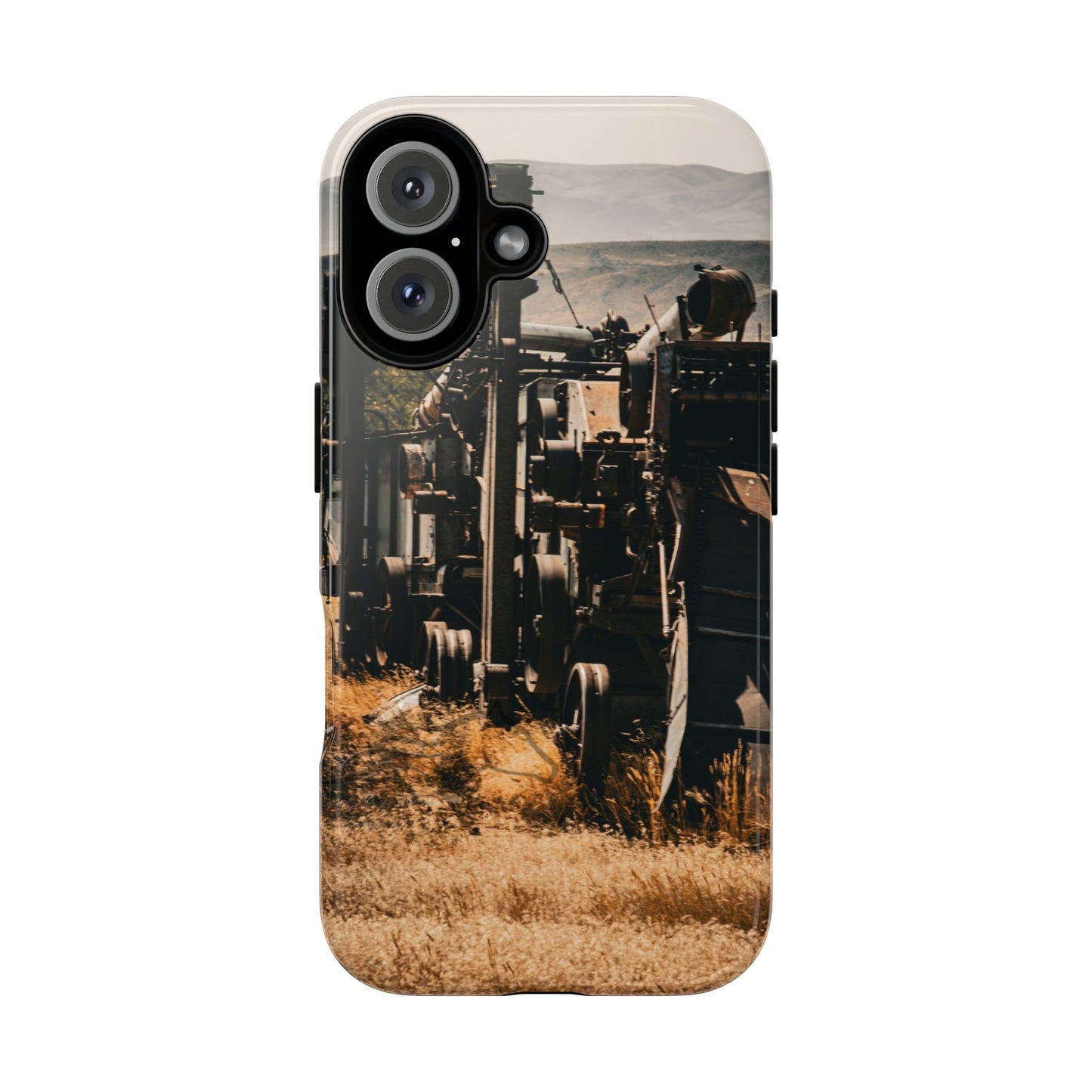 Rustic Farm Equipment Tough Case