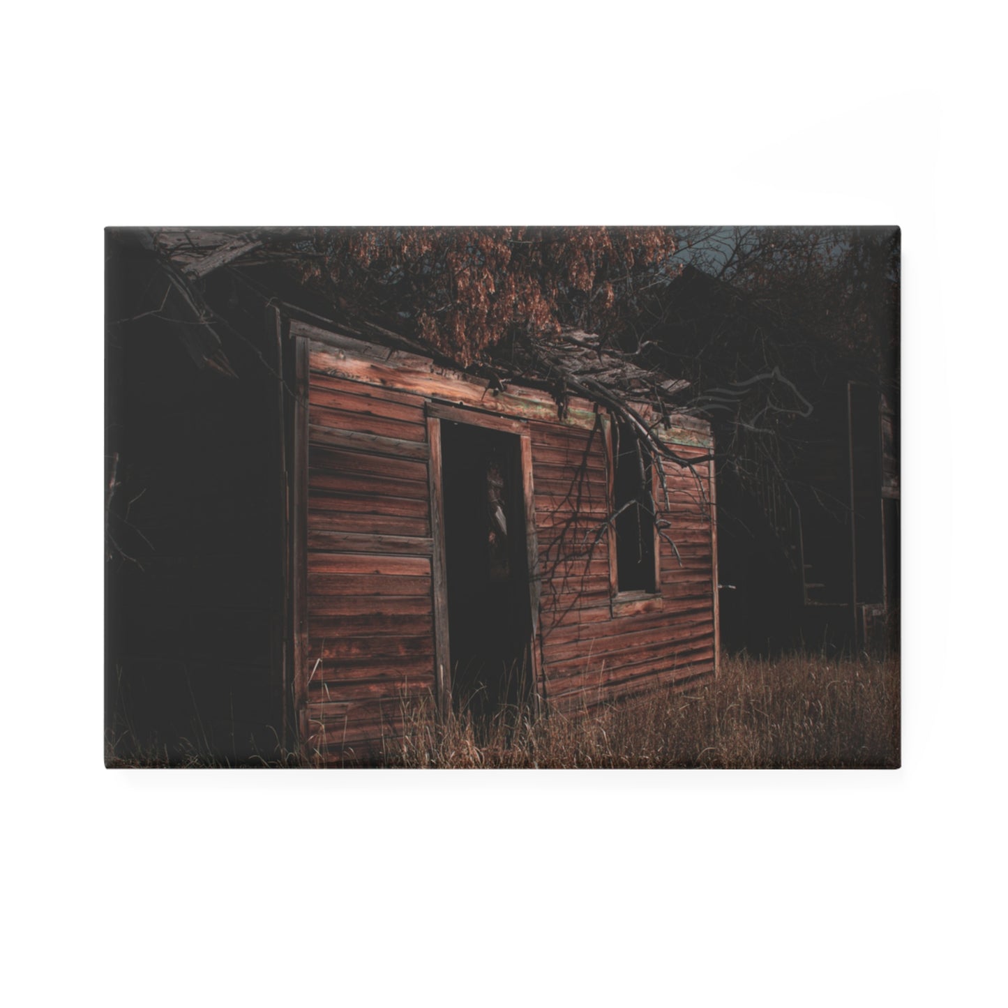 Haunting Rustic Magnet