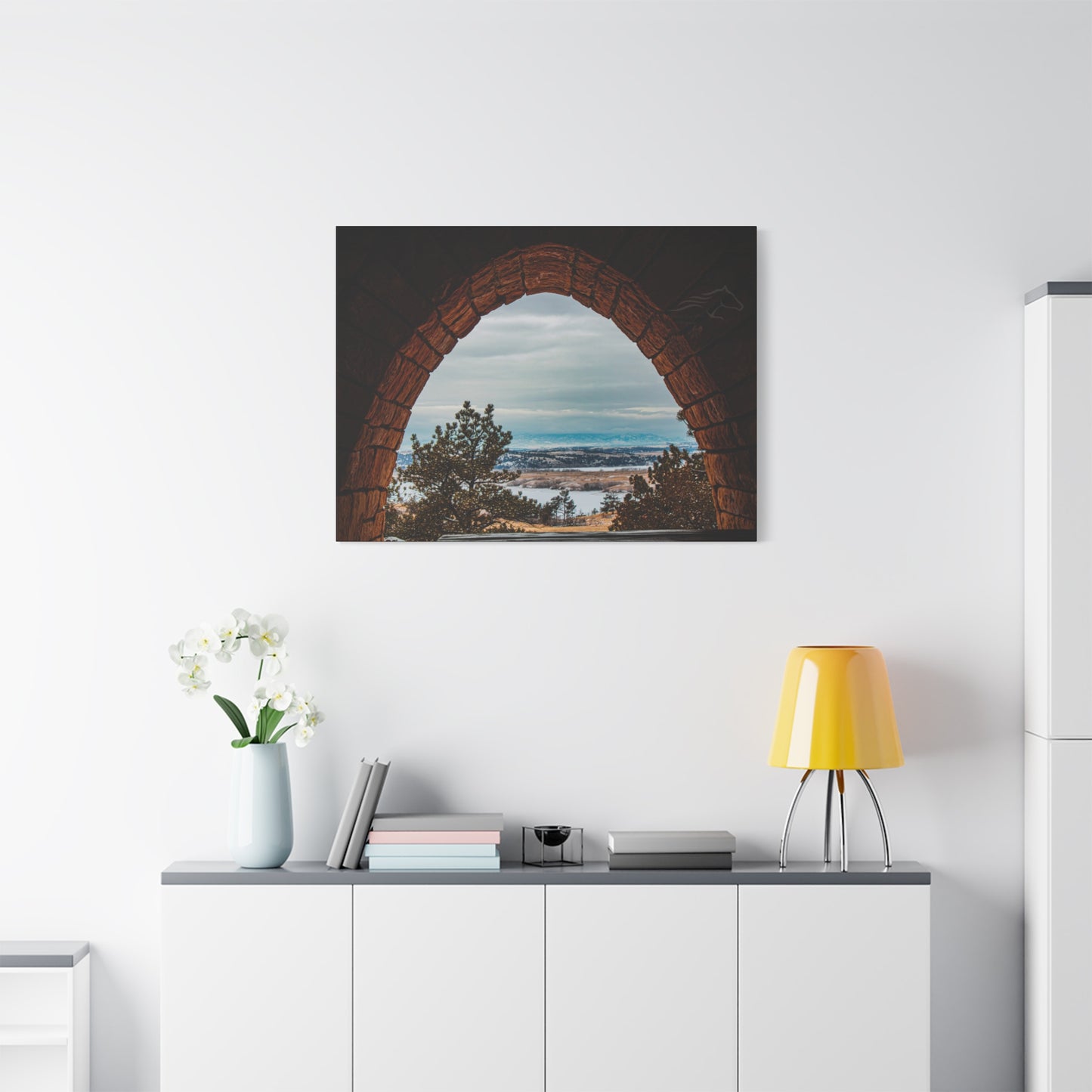 Guernsey Castle View Canvas