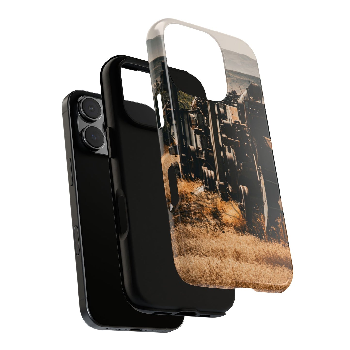 Rustic Farm Equipment Tough Case