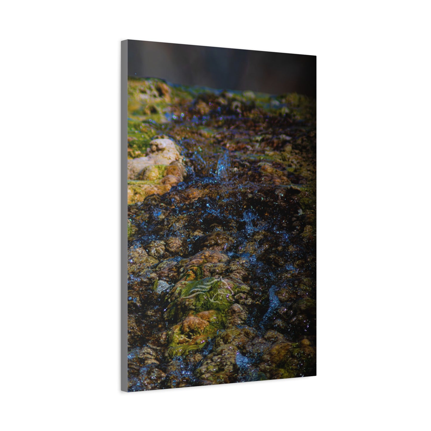 Hot Springs Waterfall Canvas