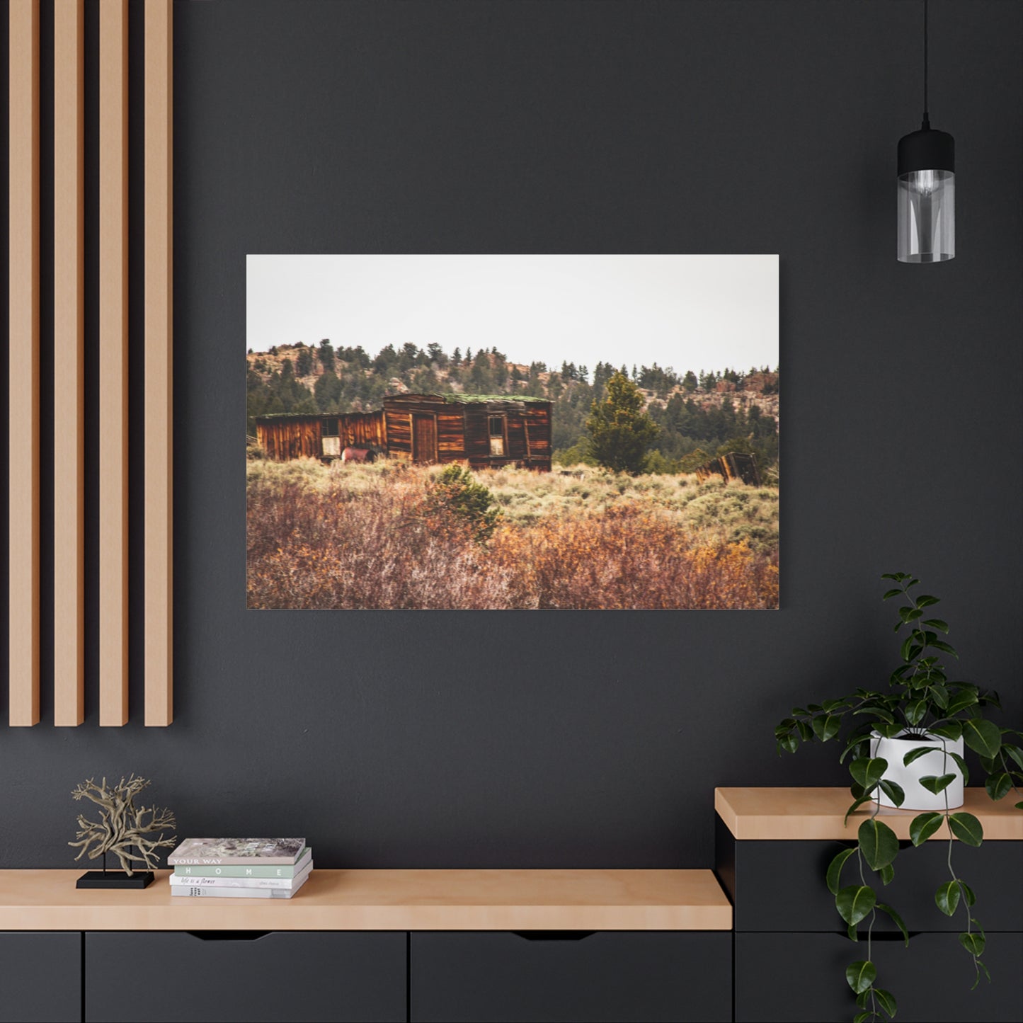 Rustic Landscape Canvas