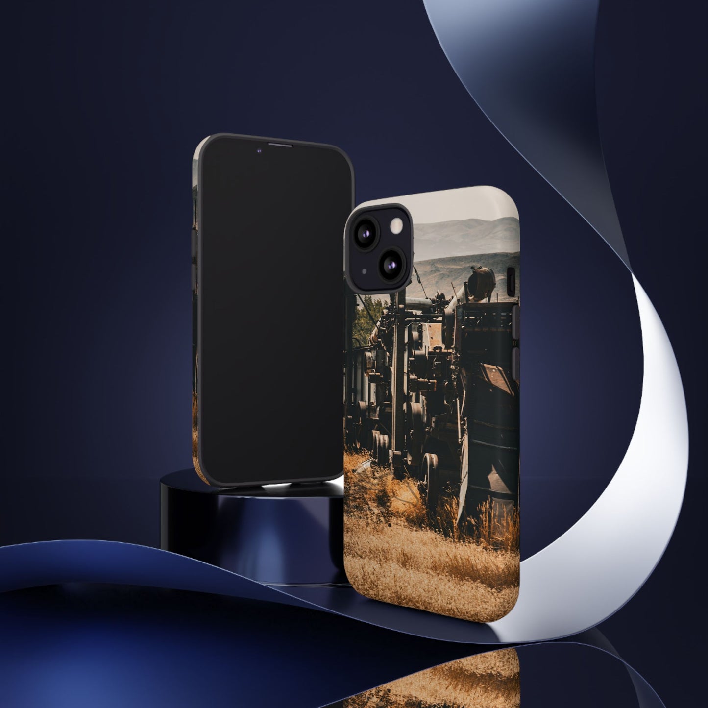 Rustic Farm Equipment Tough Case