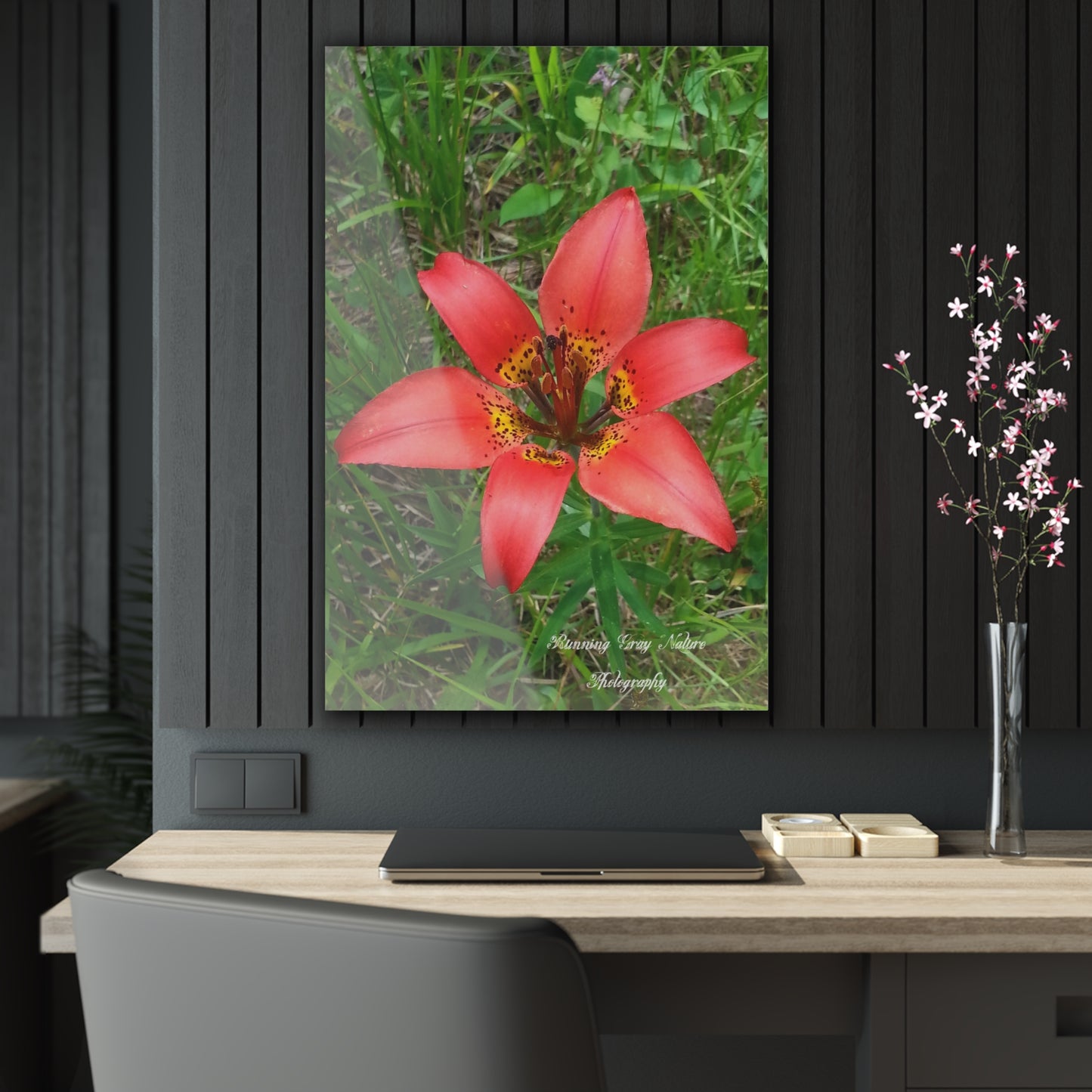 Red Tiger Lily Acrylic Prints