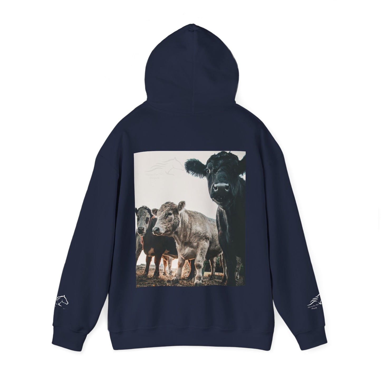 Cow Photo Hoodie