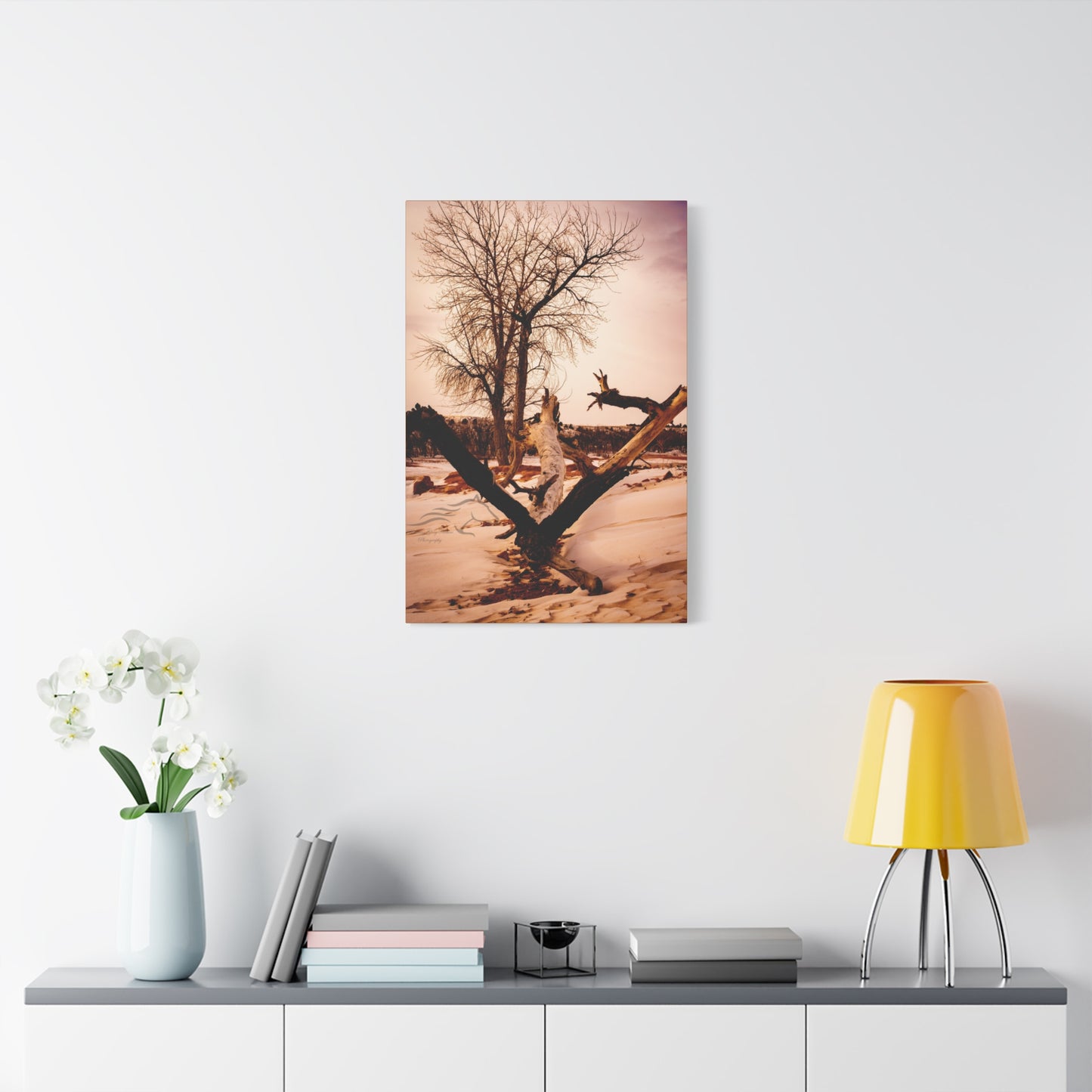 Rustic Landscape Canvas