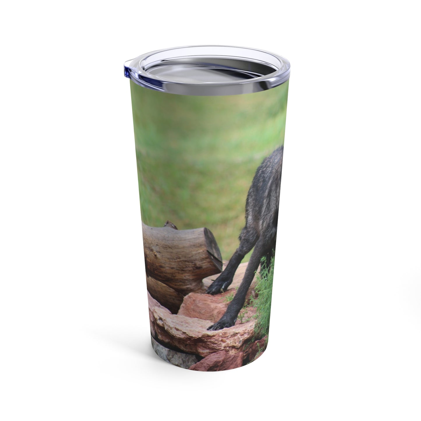 Black Wolf Tumbler 20oz