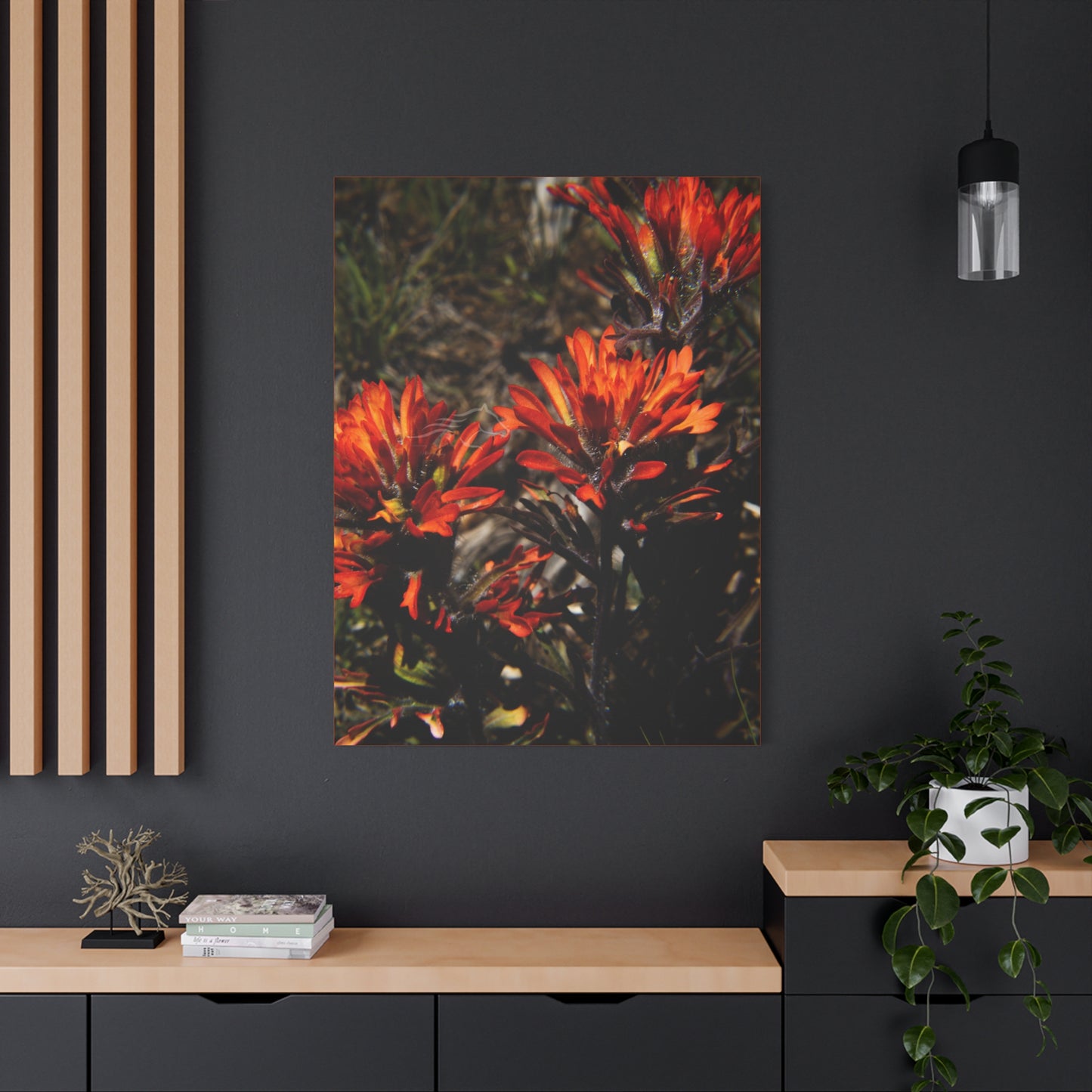 Indian Paint Brush Canvas