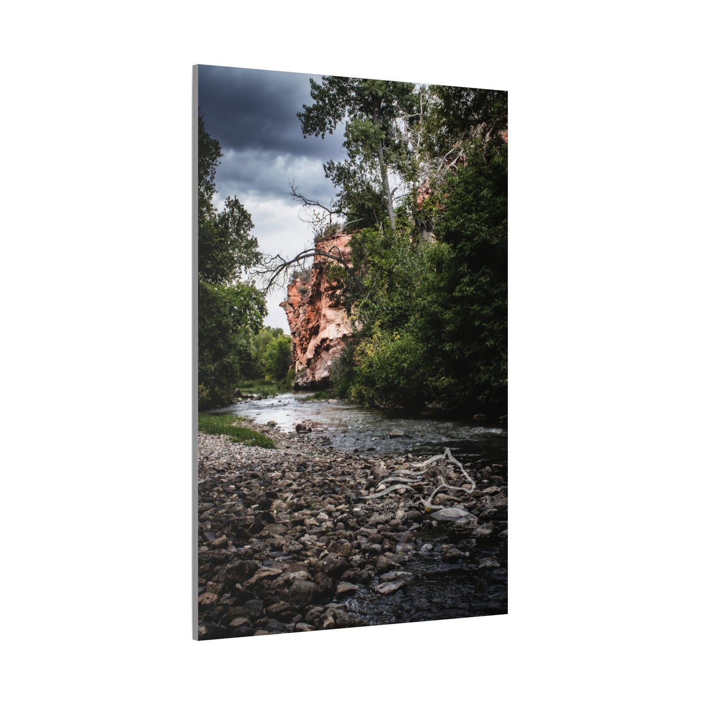 Storm Cloudes near Ayres Natural Bridge Canvas