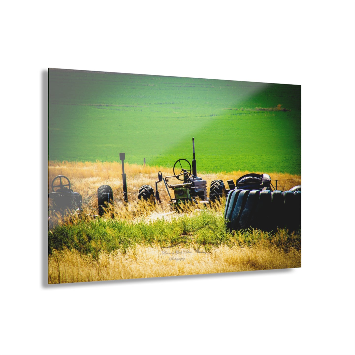 Rustic Tractor Acrylic