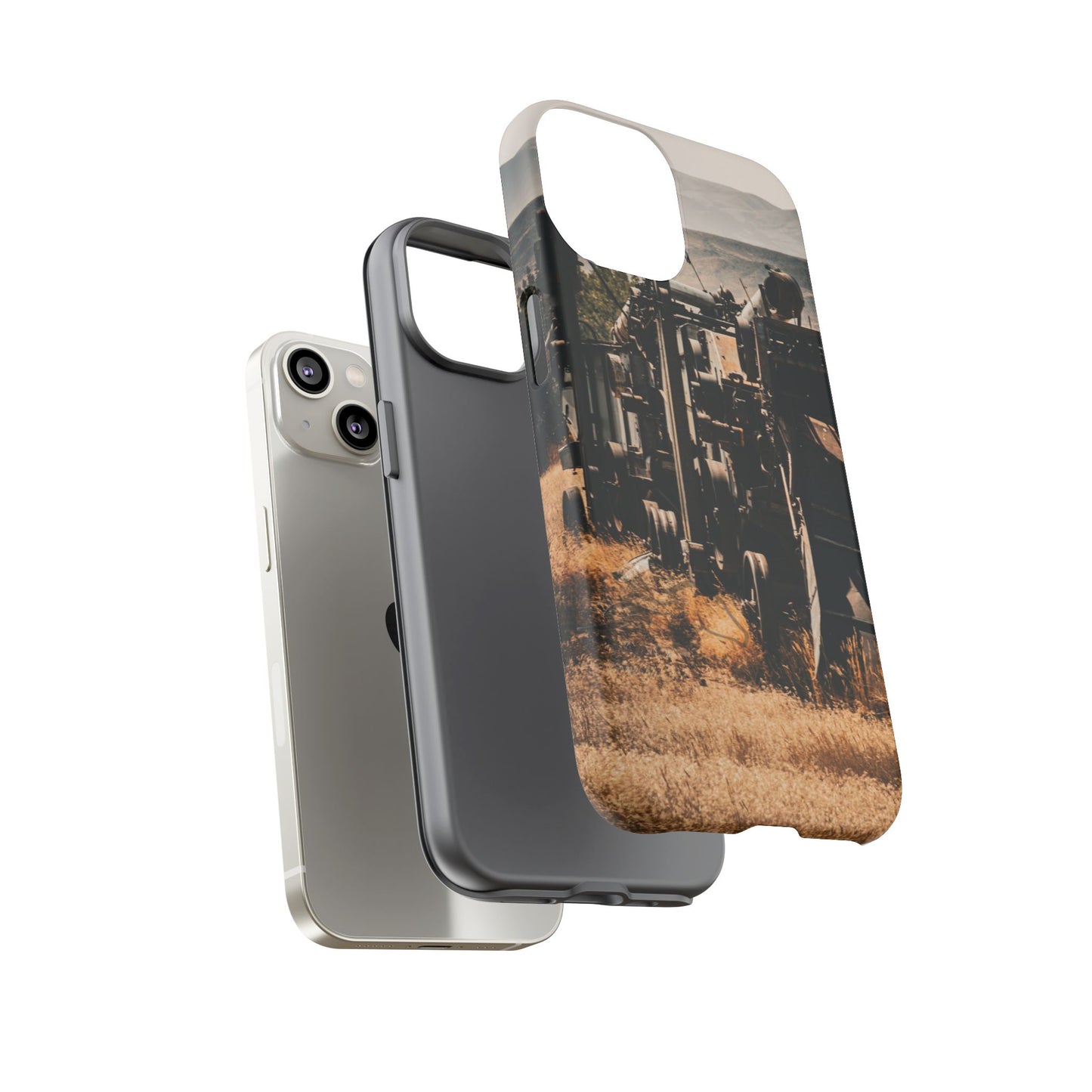 Rustic Farm Equipment Tough Case