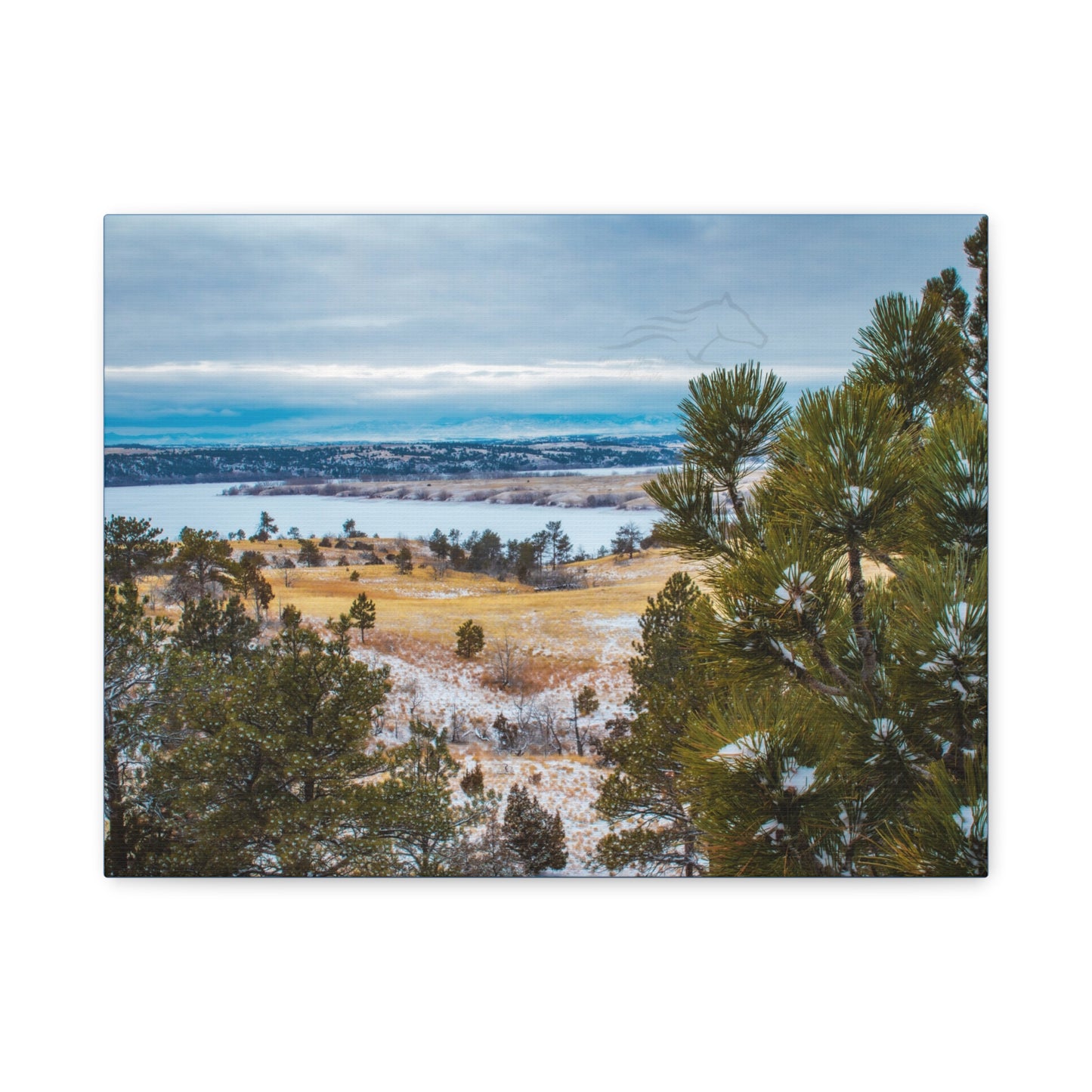 Guernsey View Wyoming Canvas