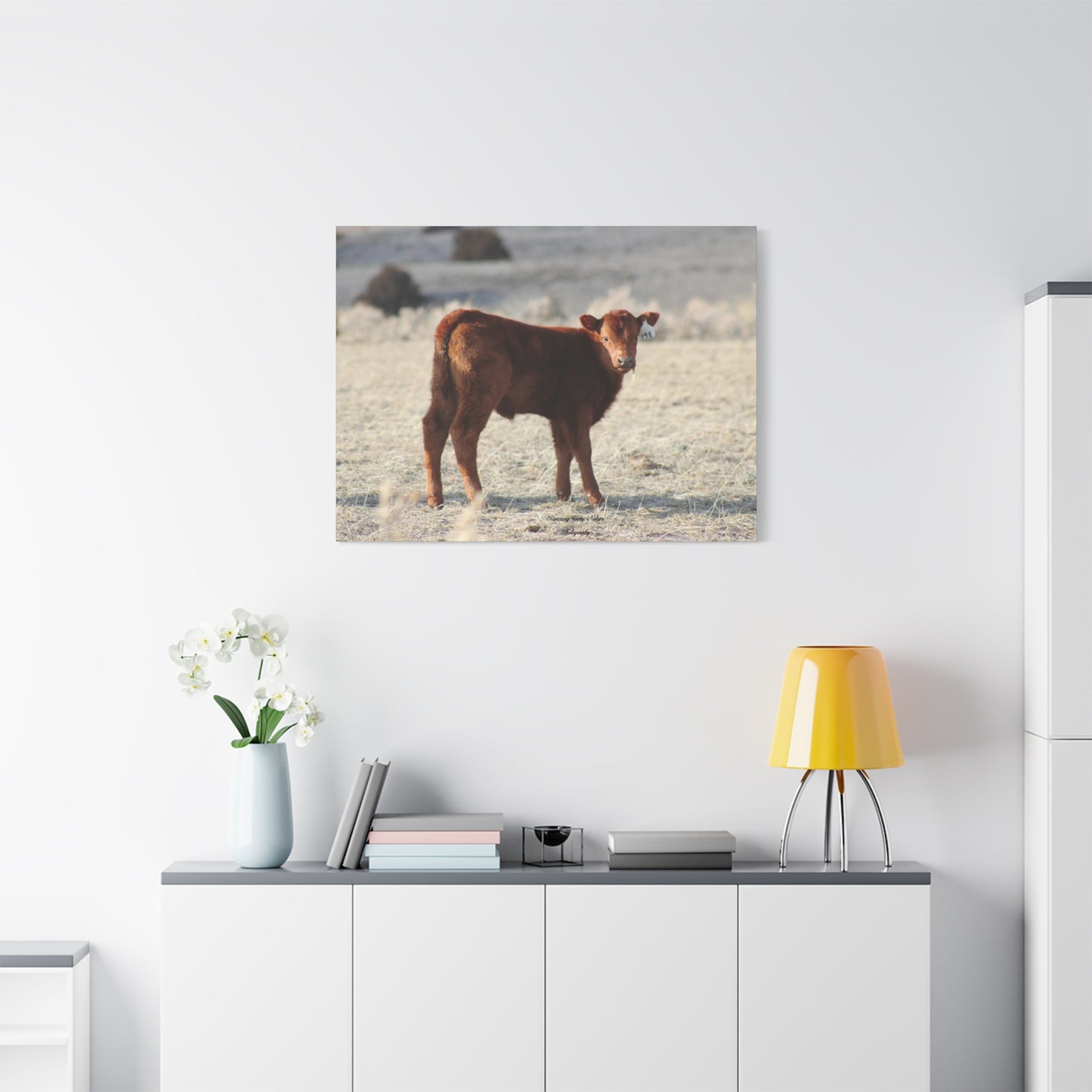 Baby Calf 198 Matte Canvas, Stretched, 1.25"