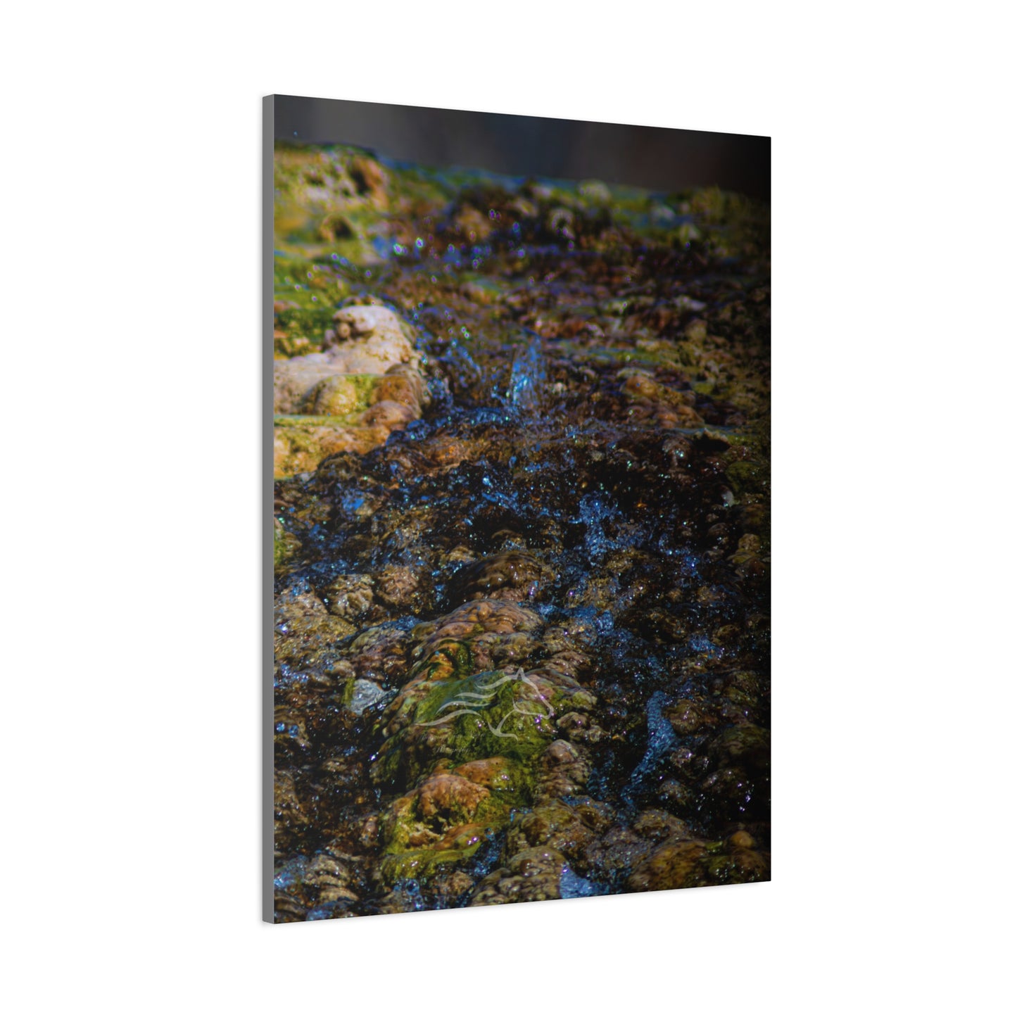 Hot Springs Waterfall Canvas