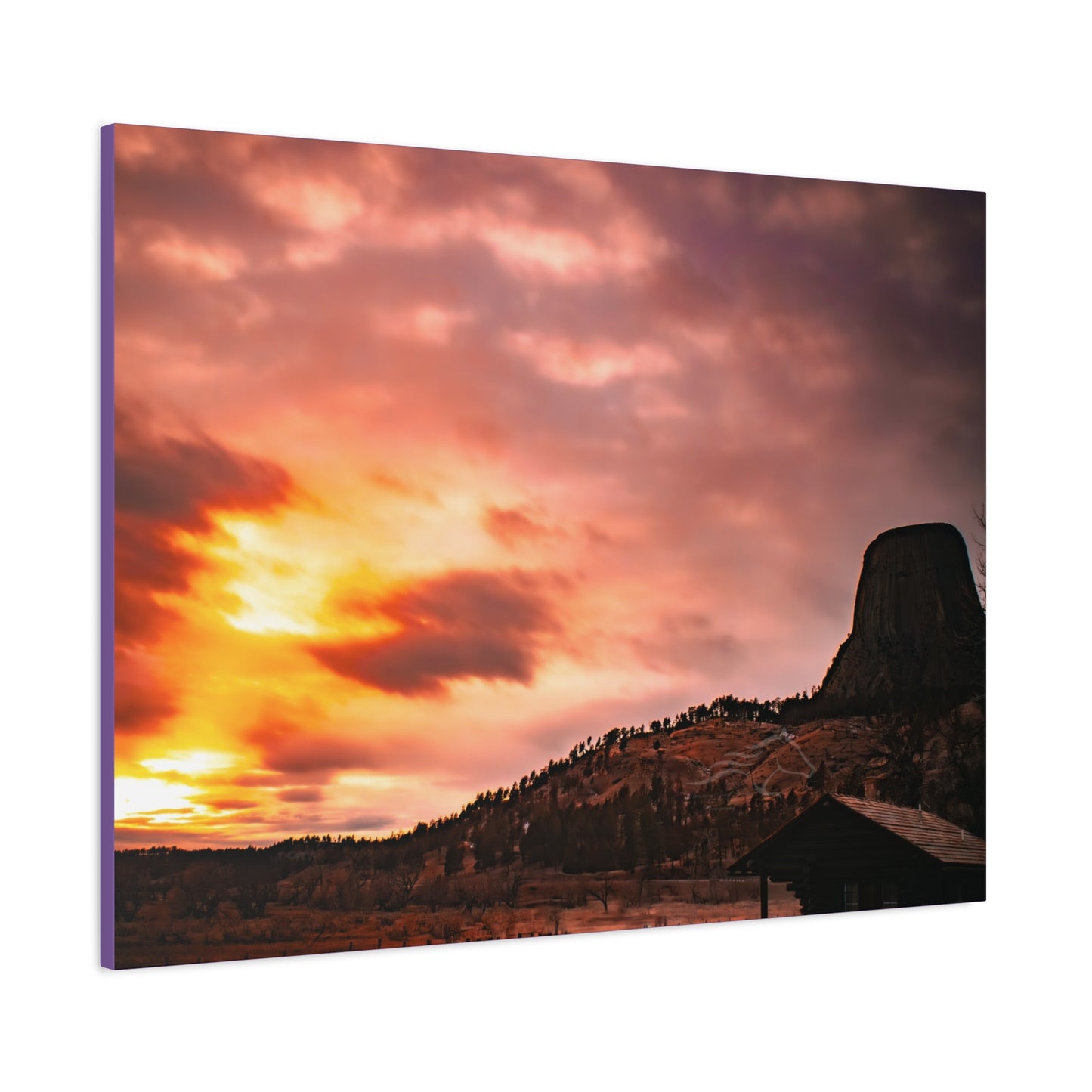 Devils Tower Canvas