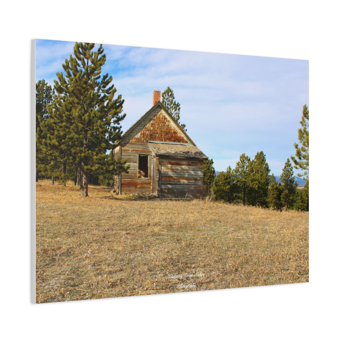 Old Ranch Building Matte Canvas, Stretched, 1.25"