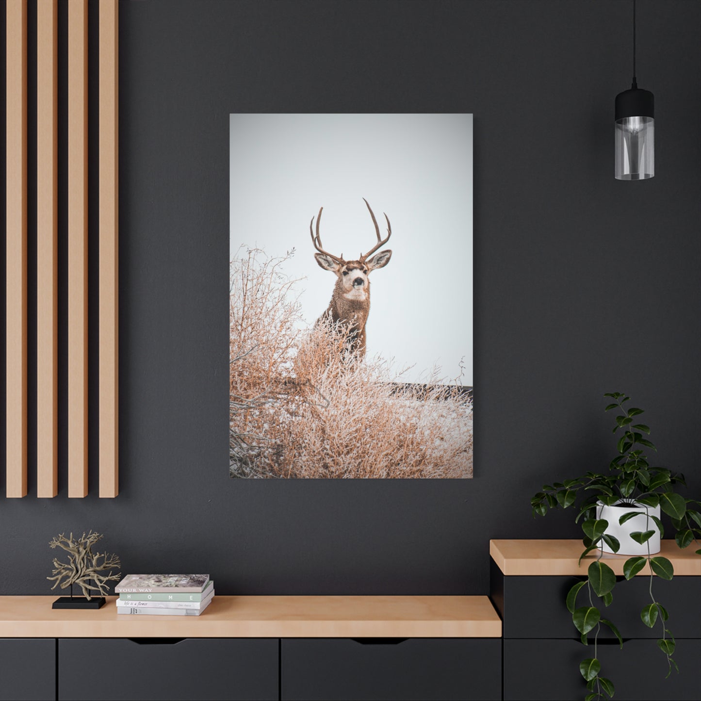 Rustic Deer Canvas