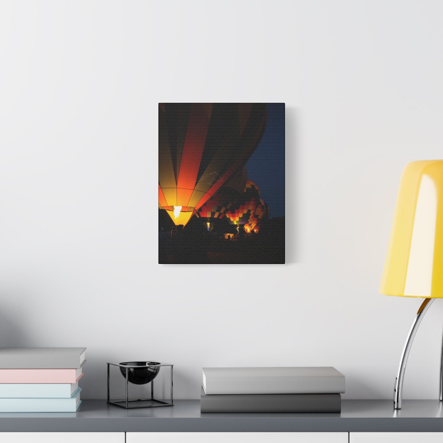 Vibrant Hot Air Balloon Canvas