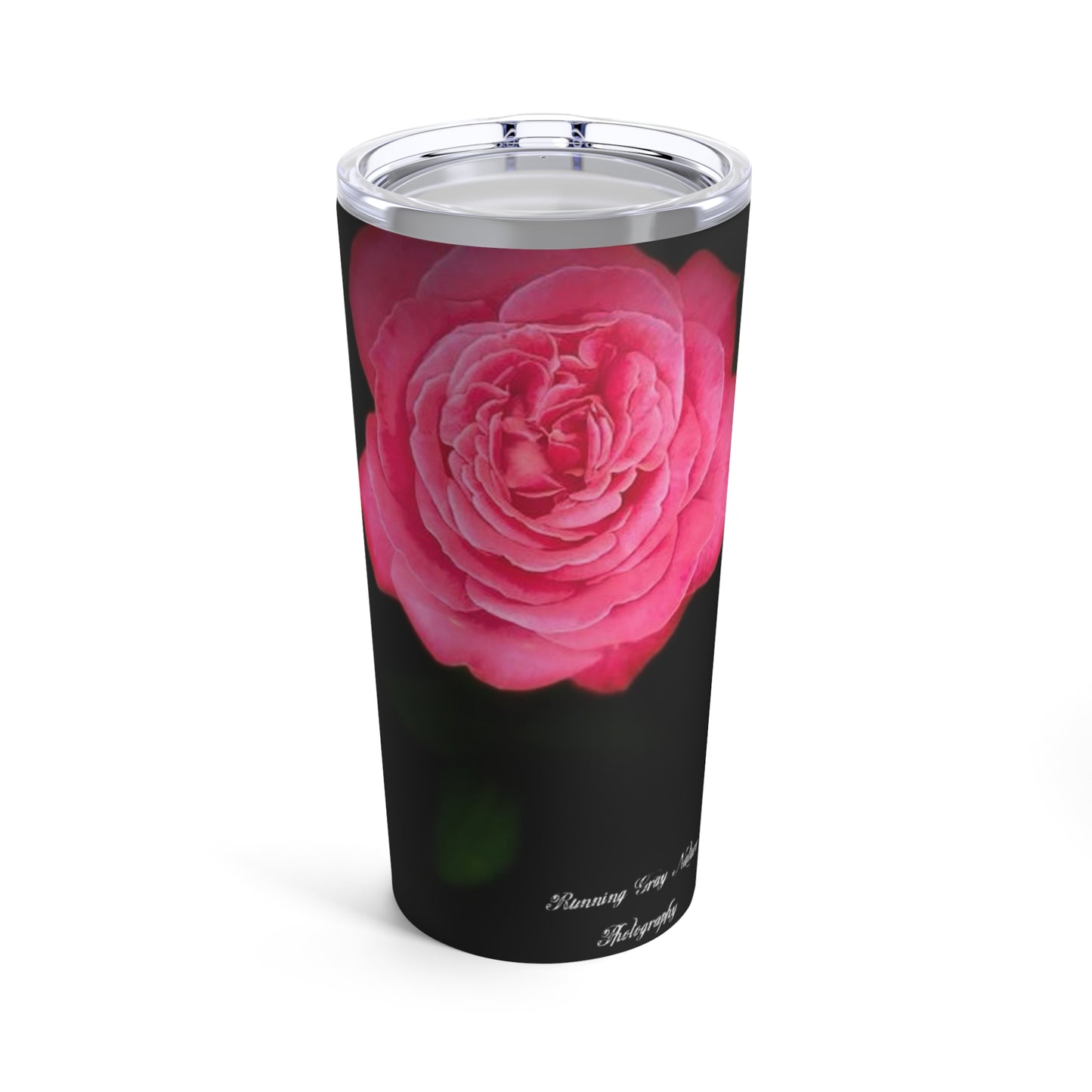 Pink Peace Rose Tumbler 20oz