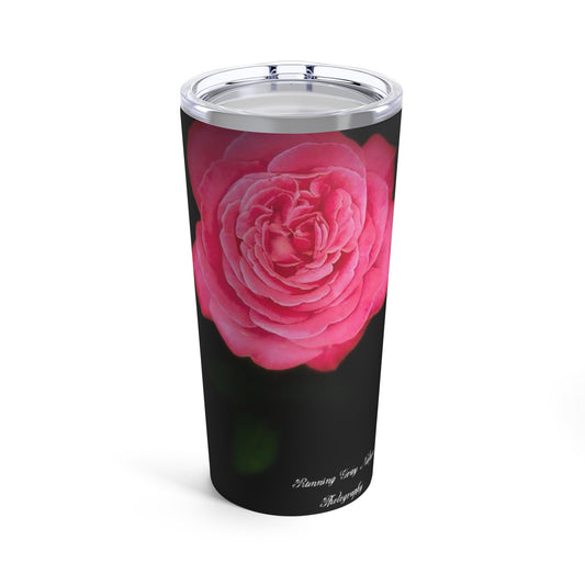 Pink Peace Rose Tumbler 20oz