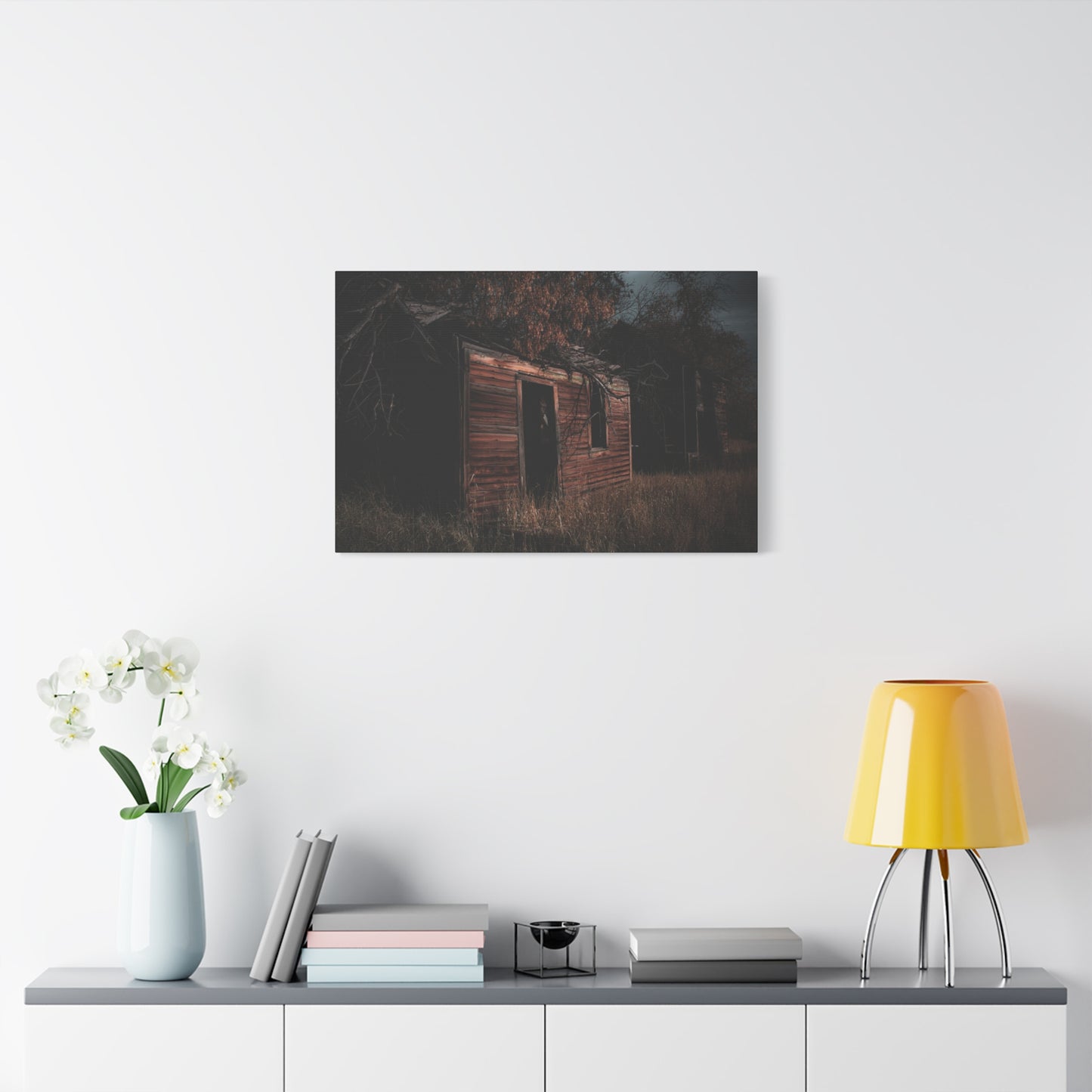Haunting Rustic Canvas