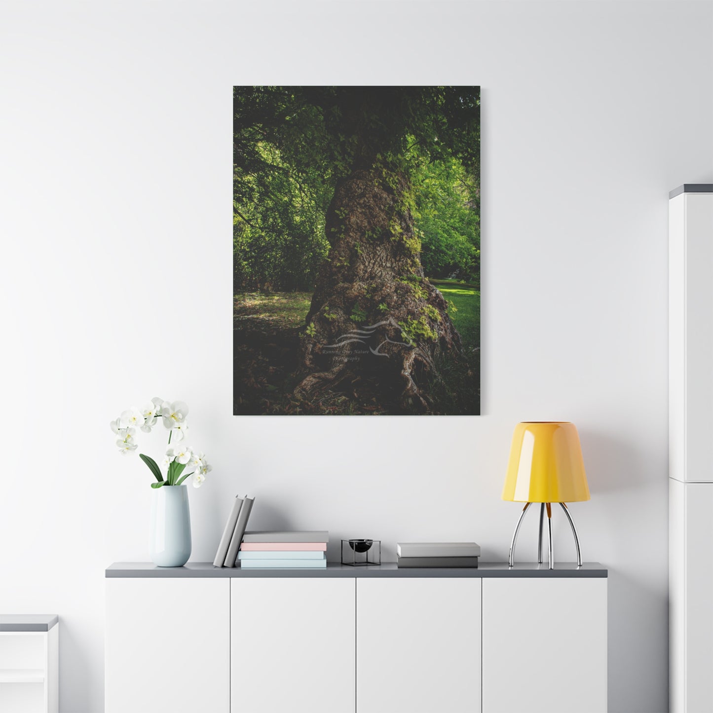 Natural Green Tree Canvas