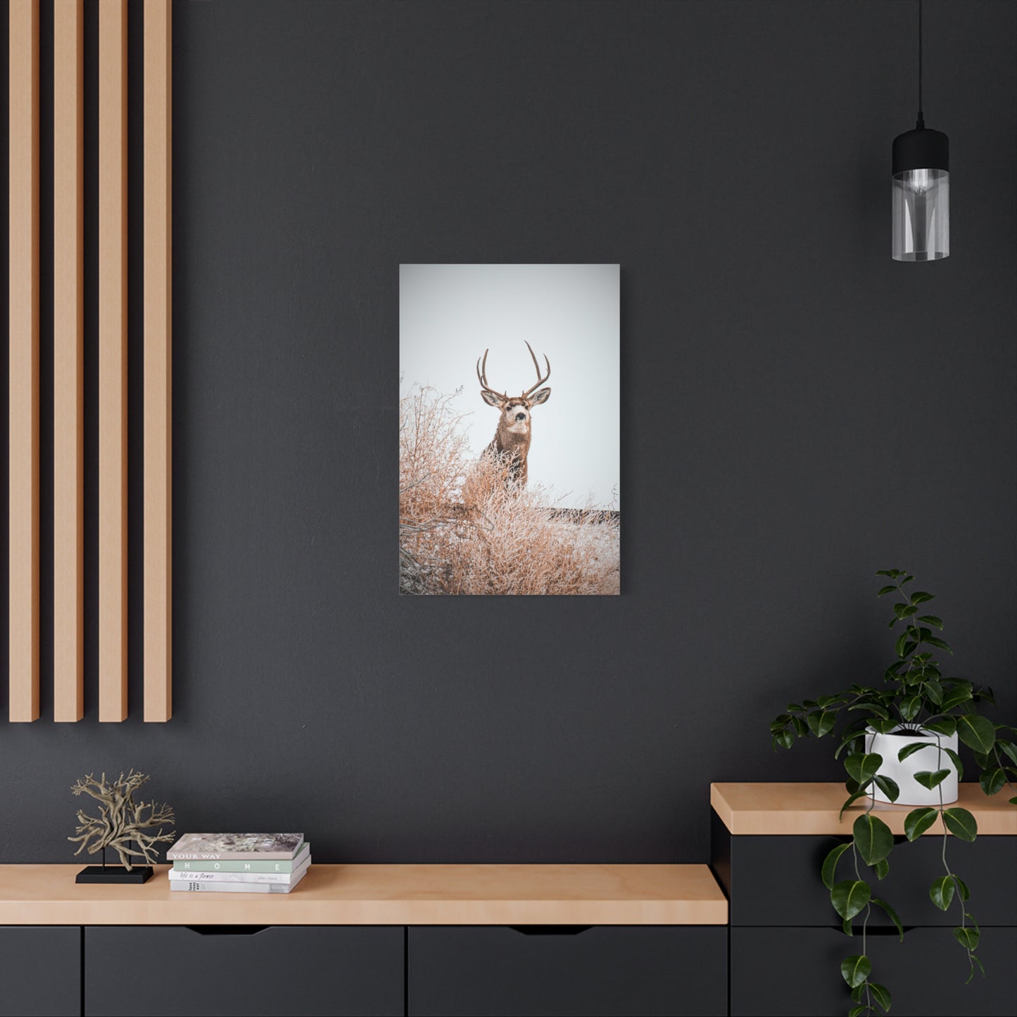 Rustic Deer Canvas