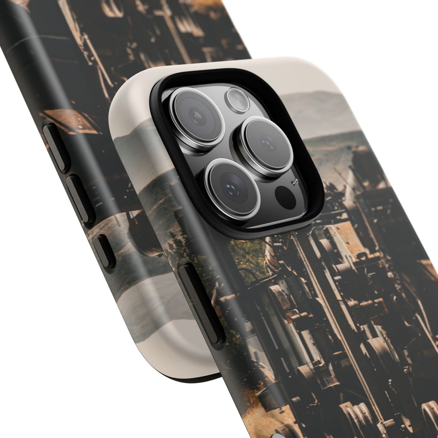 Rustic Farm Equipment Tough Case