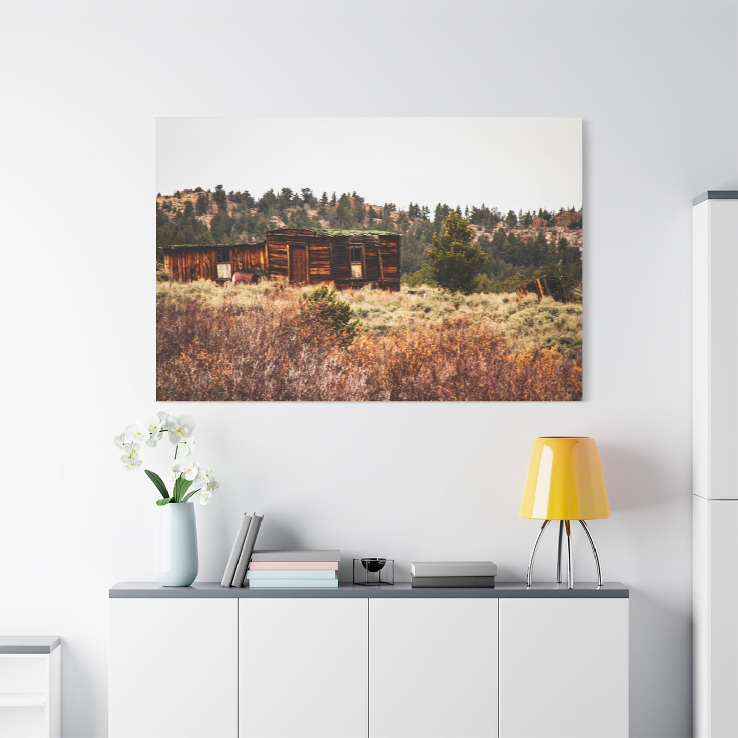 Rustic Landscape Canvas