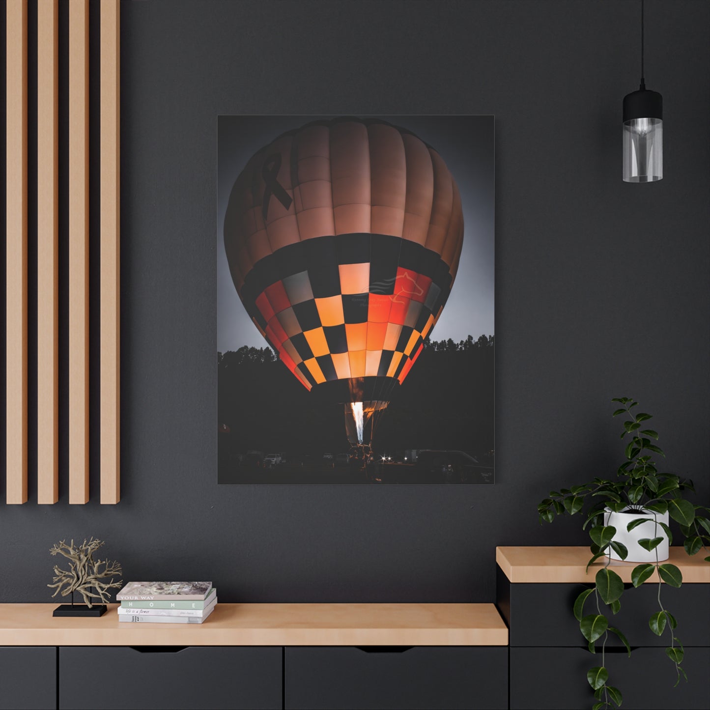 Hot Air Balloon Canvas