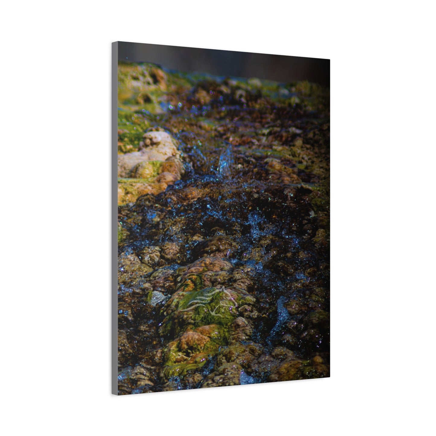 Hot Springs Waterfall Canvas