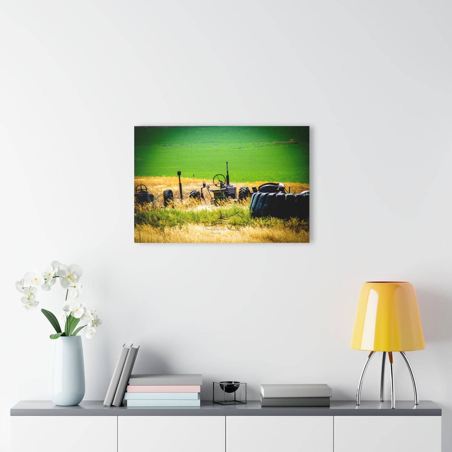 Rustic Tractor Acrylic