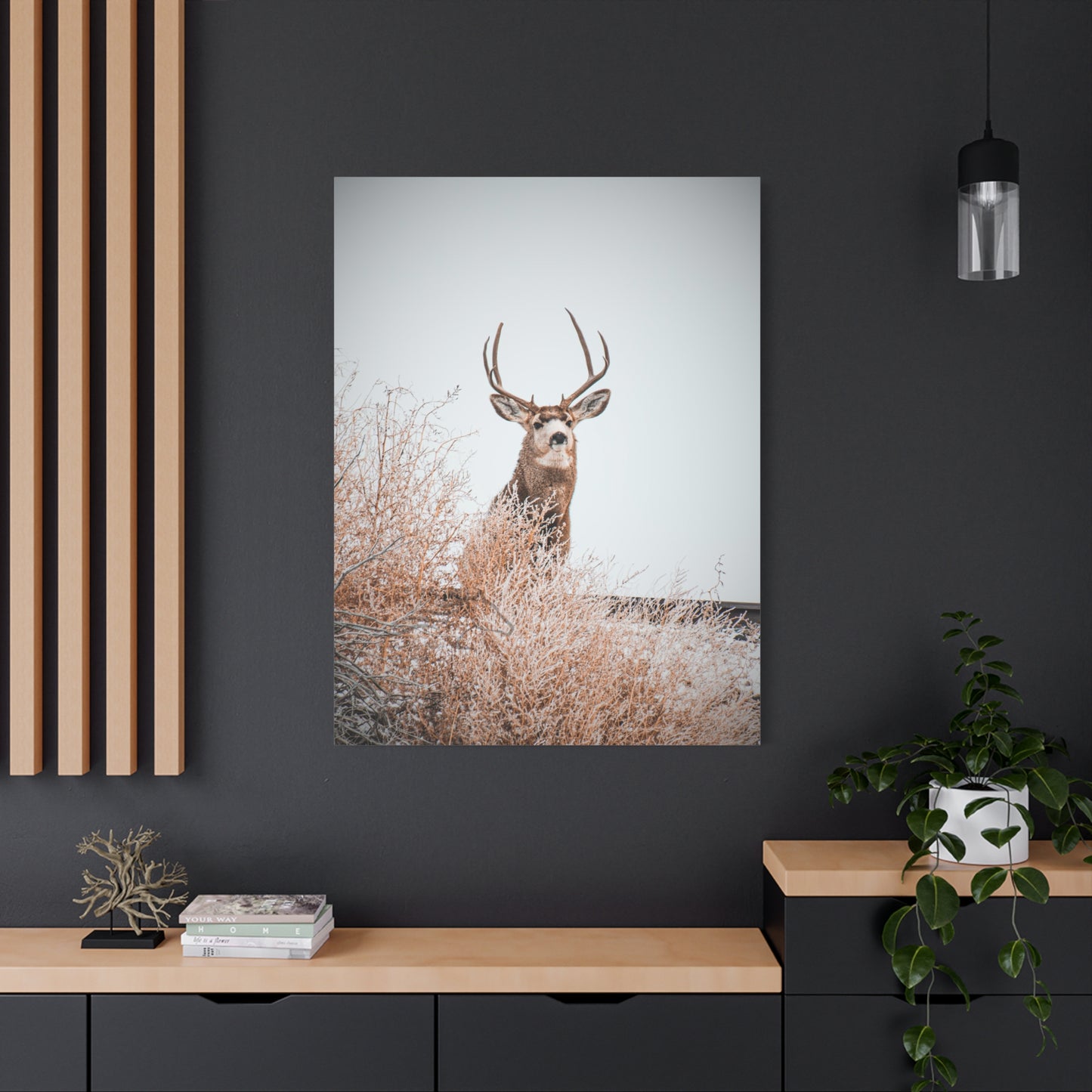 Rustic Deer Canvas